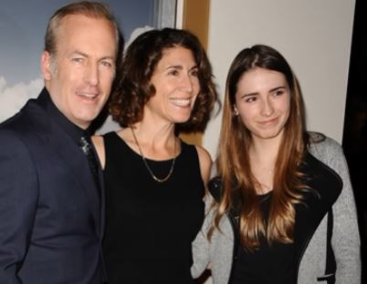 Erin Odenkirk with her parents Bob Odenkirk and Naomi Odenkirk